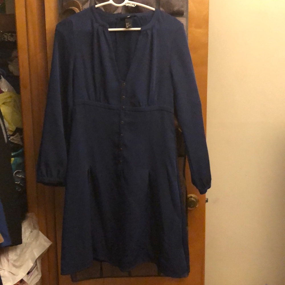 H&M Navy Blue Dress